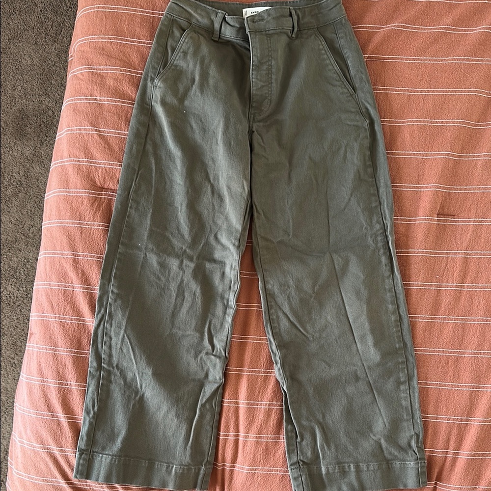 Everlane Utility Wide Leg Pants